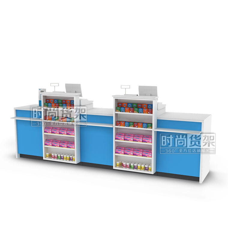 大容量藥店收銀臺